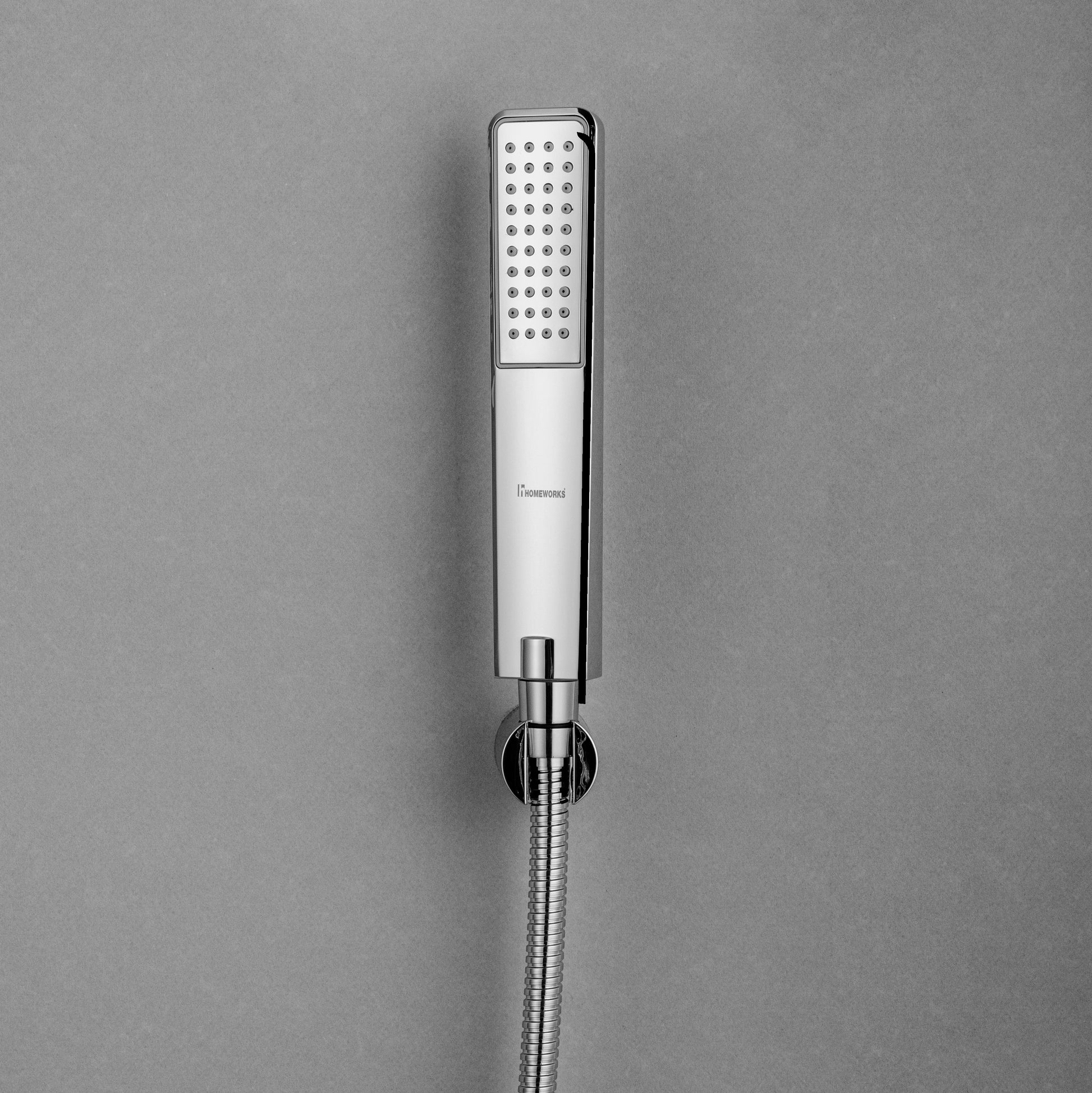 TELEPHONE SHOWER SET ARROW ABS CHROME FINISH WITH 1.5 METER SS PULLOUT SHOWER TUBE AND ABS WALL HOOK