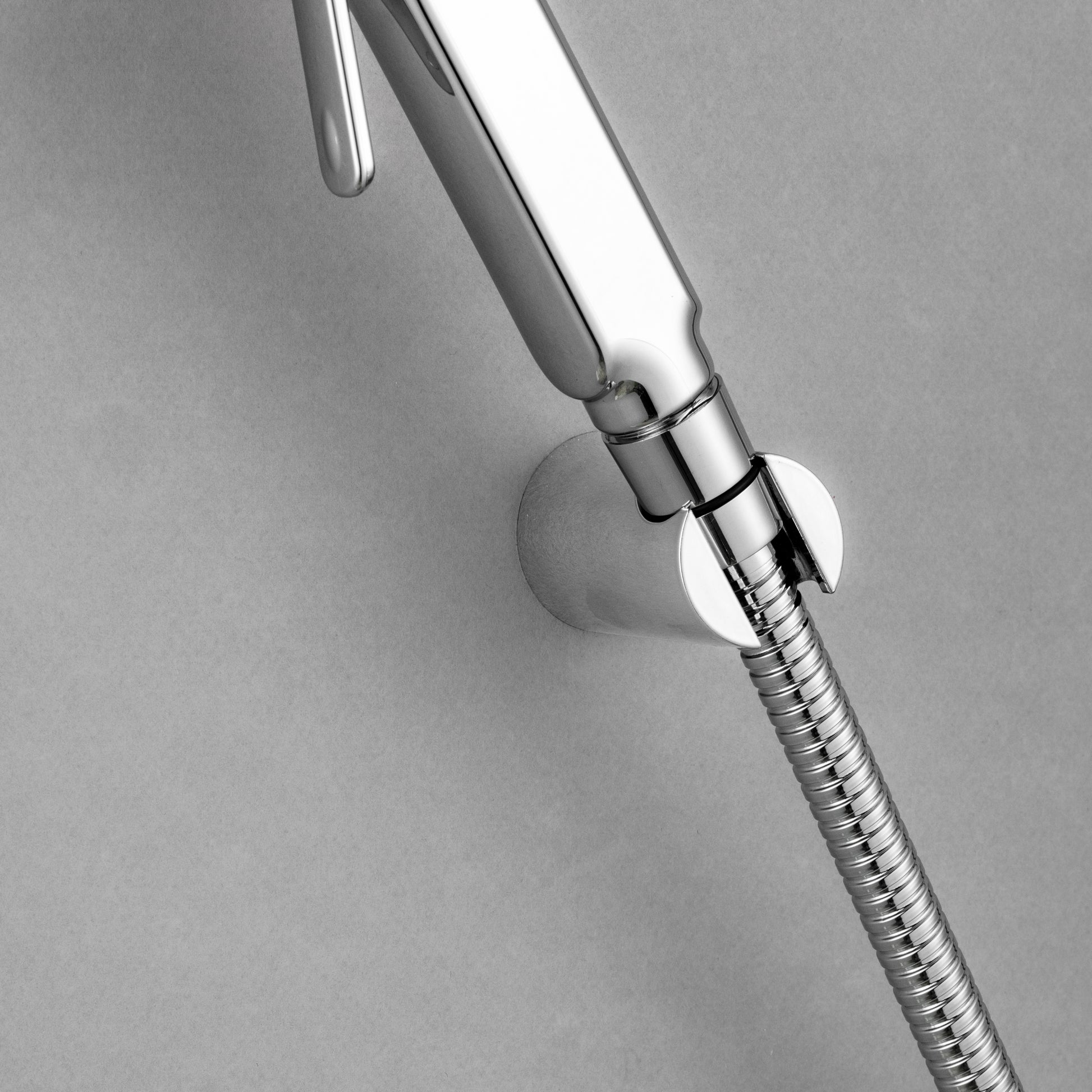 HOMEWORKS HEALTH FAUCET SET KENT ABS CHROME FINISH WITH 1 METER SS PULLOUT TUBE AND ABS WALL HOOK